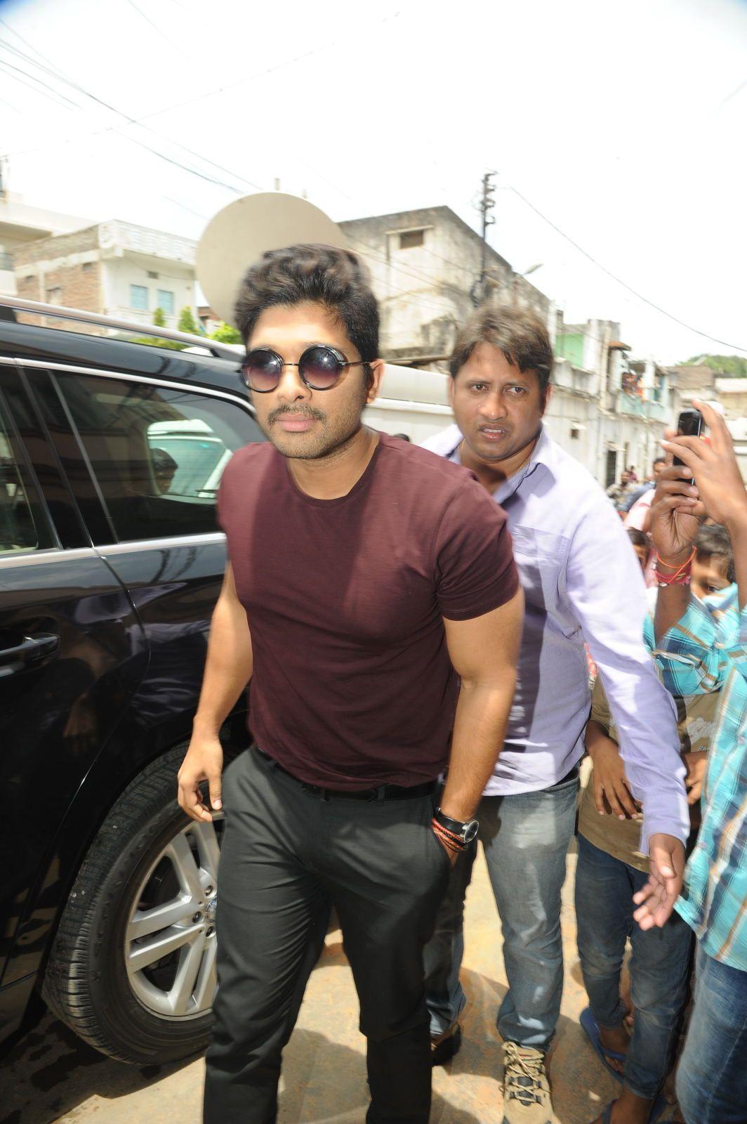 Alluarjun At Make a Wish Foundation