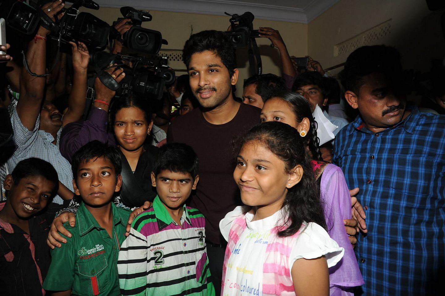 Alluarjun At Make a Wish Foundation