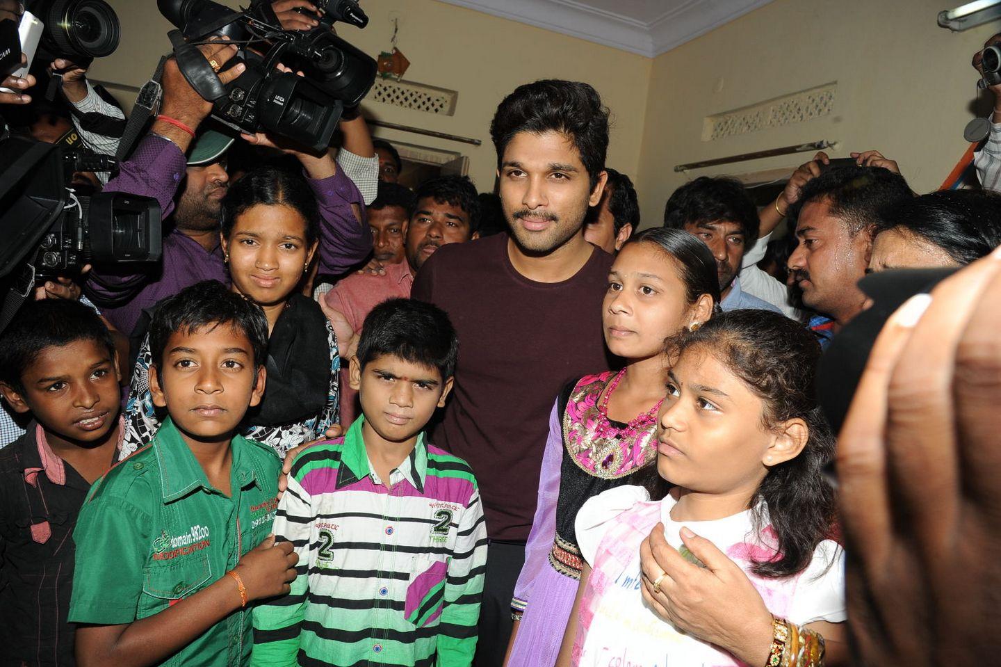 Alluarjun At Make a Wish Foundation