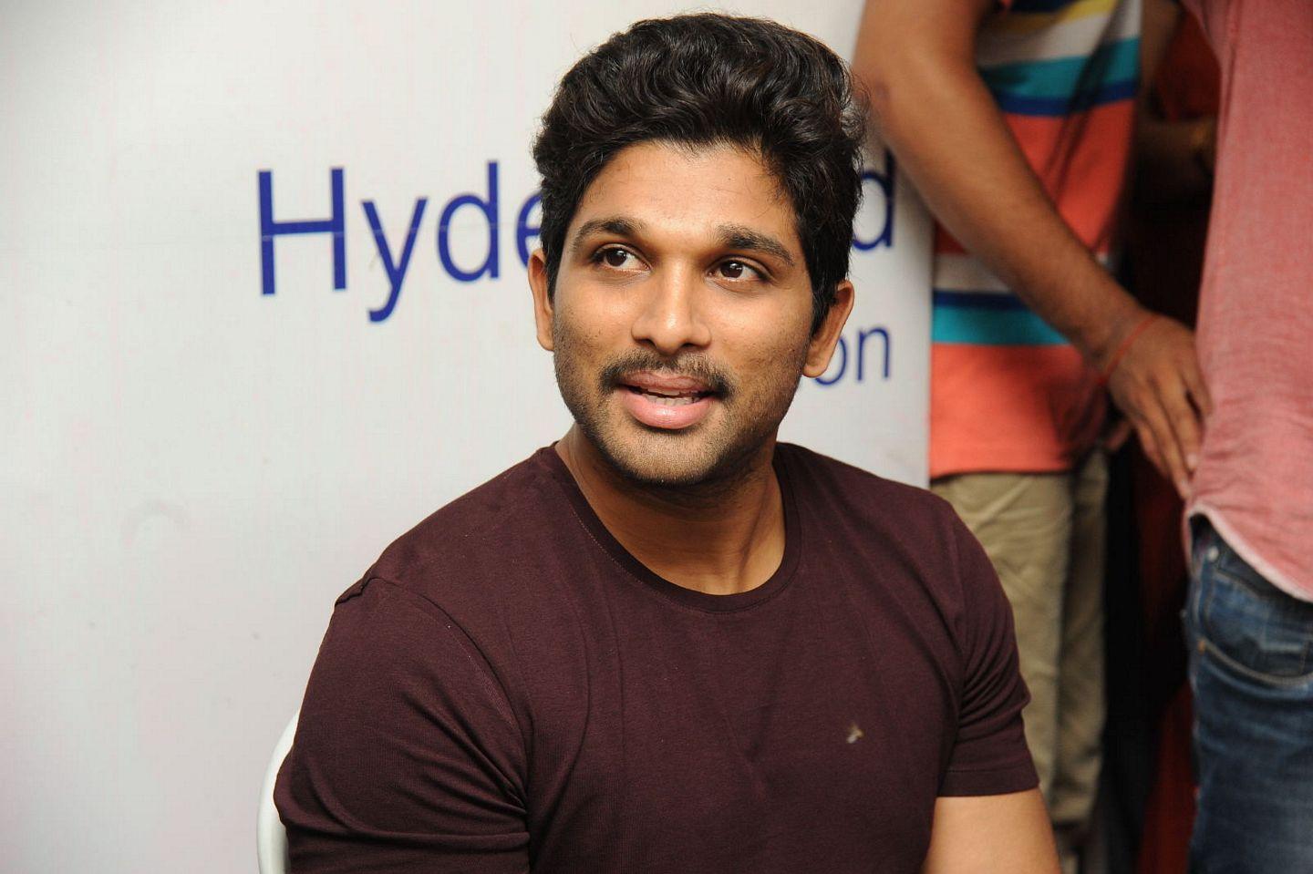 Alluarjun At Make a Wish Foundation