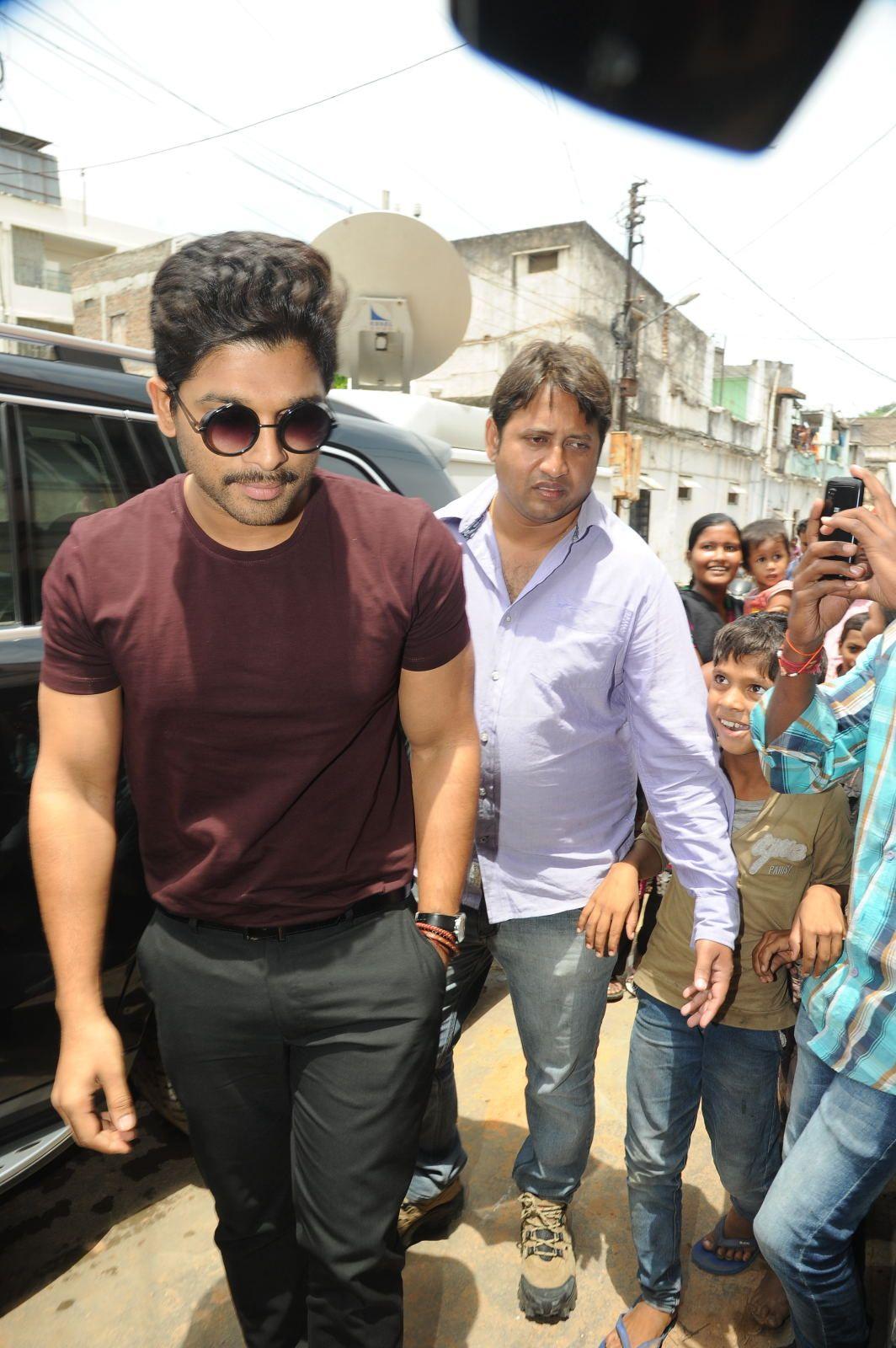 Alluarjun At Make a Wish Foundation