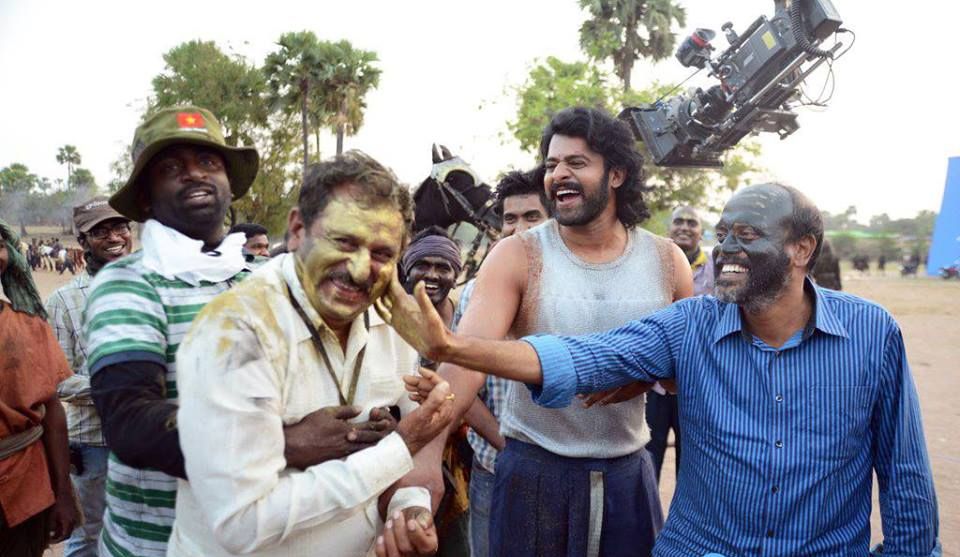 Baahubali Team celebrate Holi Photo
