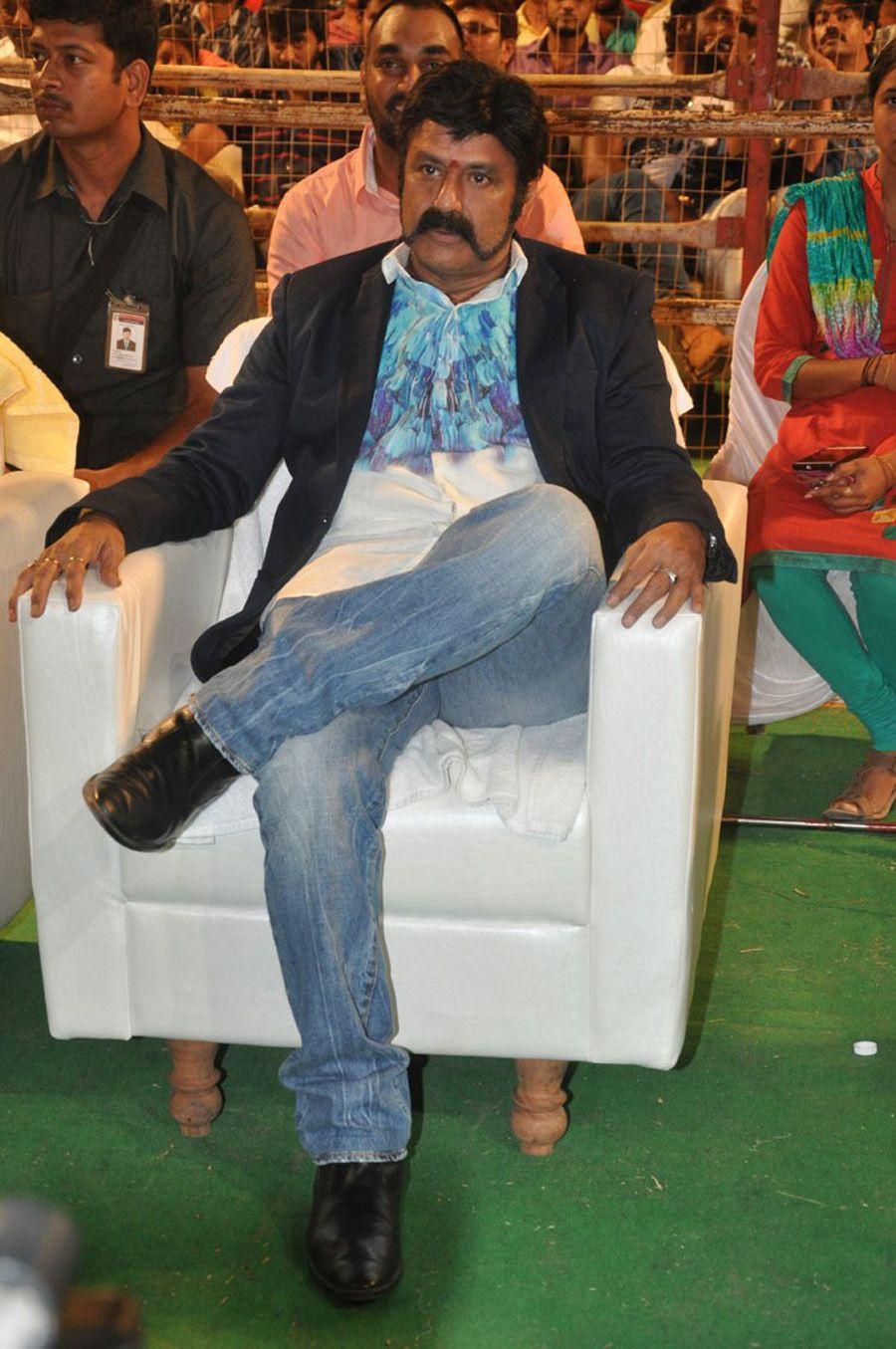 Balakrishna Stills at Raja Cheyyi Veste Audio