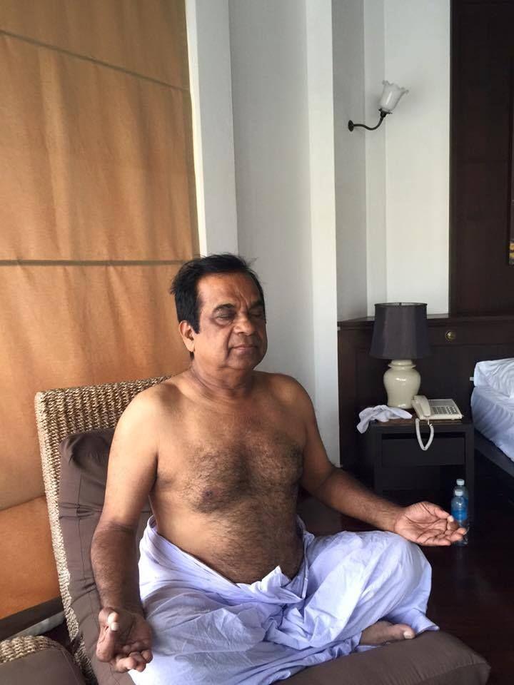 Bramandham doing Yoga Photos