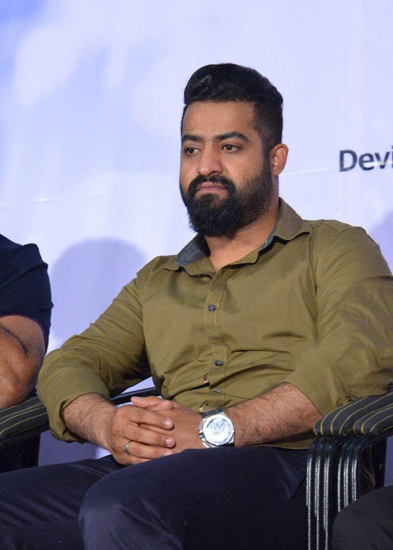 Jr NTR Stylish Photos at Kumari 21F Teaser Launch