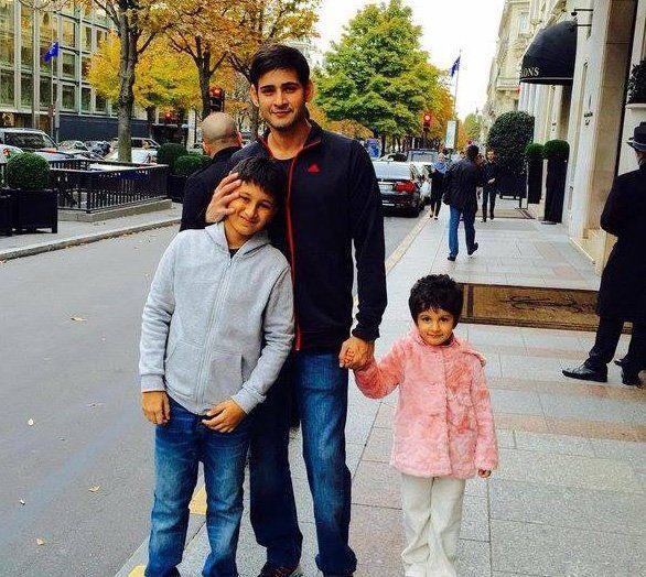 Mahesh Babu Family Pics