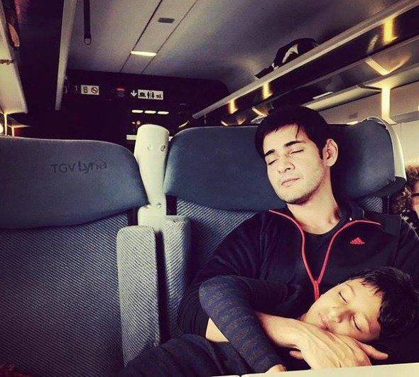 Mahesh Babu Family Pics