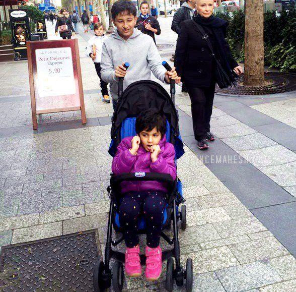 Mahesh Babu Family Pics