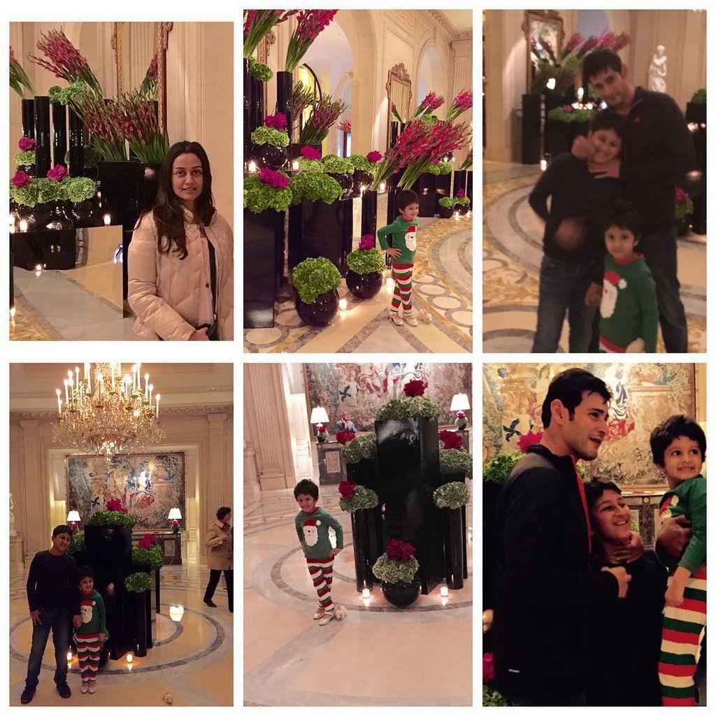 Mahesh Babu Family Pics