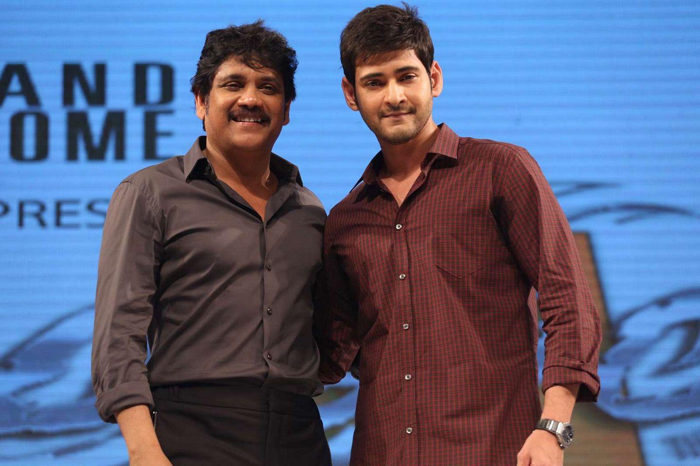 Mahesh Babu Latest Stills at Akhil Audio Launch