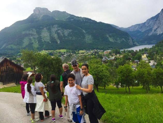 Mahesh Babu rare pics of family vacations photos