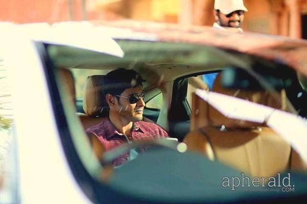 Mahesh Babu Tata Sky Ad working stills