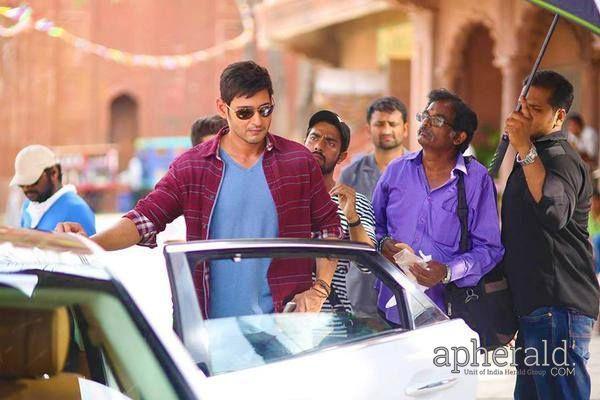 Mahesh Babu Tata Sky Ad working stills