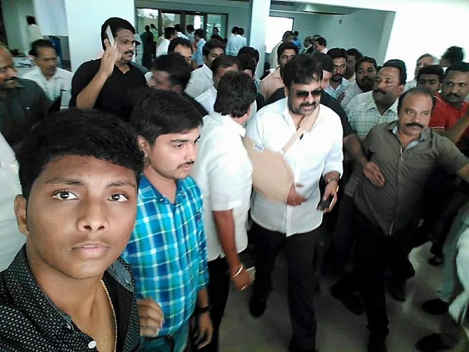 Megastar Chiranjeevi at Perupalem Photos