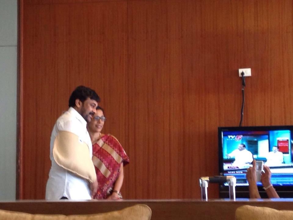 Megastar Chiranjeevi at Perupalem Photos