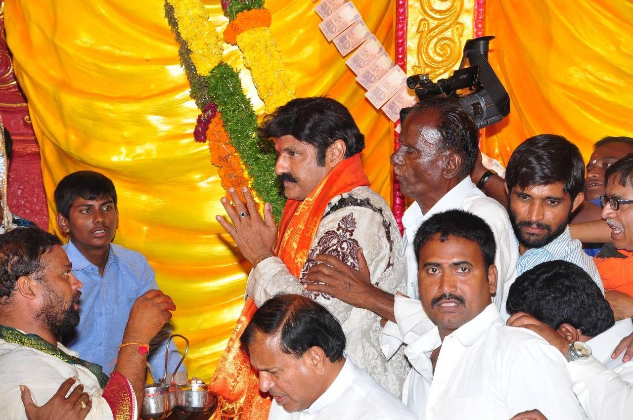 Nandamuri Balakrishna Hungama at Khairatabad Ganesh Photos