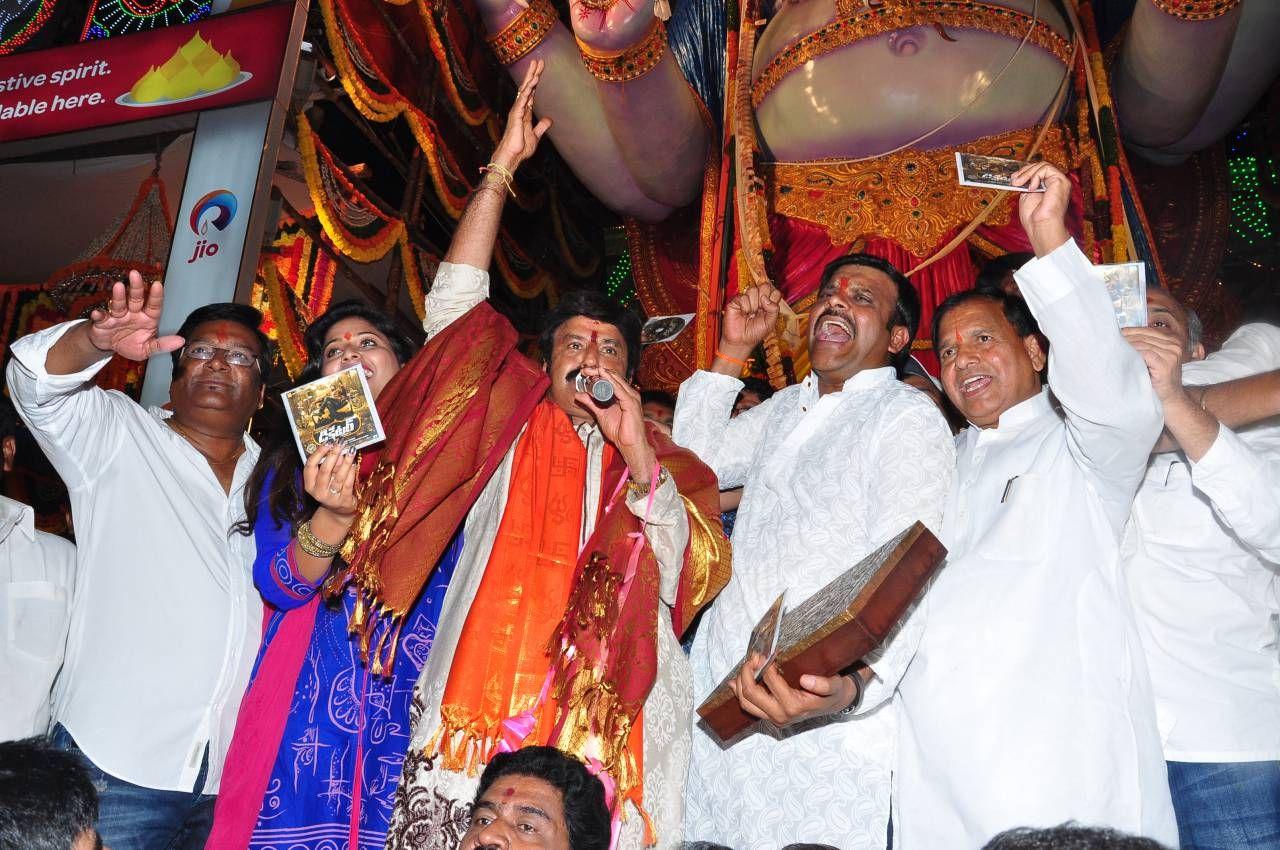 Nandamuri Balakrishna Hungama at Khairatabad Ganesh Photos