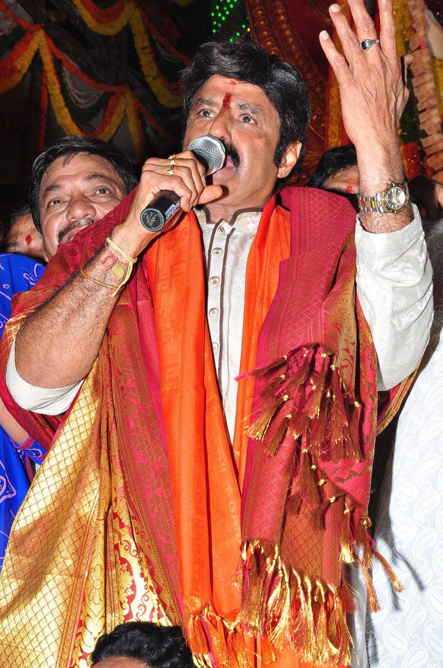 Nandamuri Balakrishna Hungama at Khairatabad Ganesh Photos