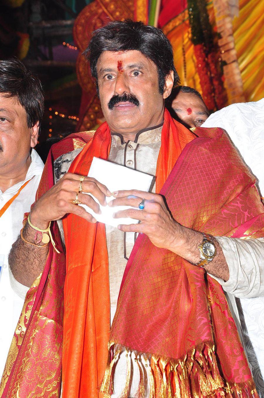 Nandamuri Balakrishna Hungama at Khairatabad Ganesh Photos