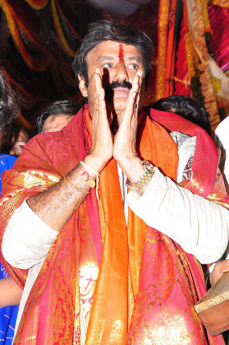 Nandamuri Balakrishna Hungama at Khairatabad Ganesh Photos