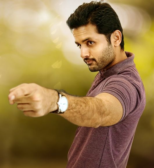 Nithin Stills in A Aa Movie