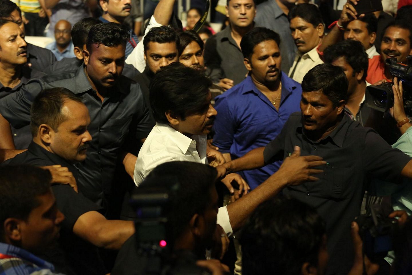 Pawan Kalyan at Sardaar Gabbar Singh Audio Launch Photos