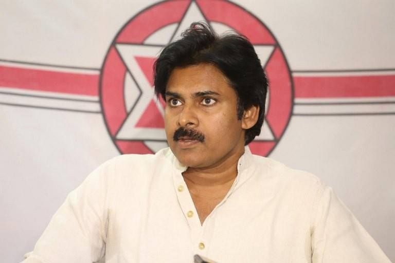 Pawan Kalyan Press Meet Photos On Tuni Kapu Garjana Incident