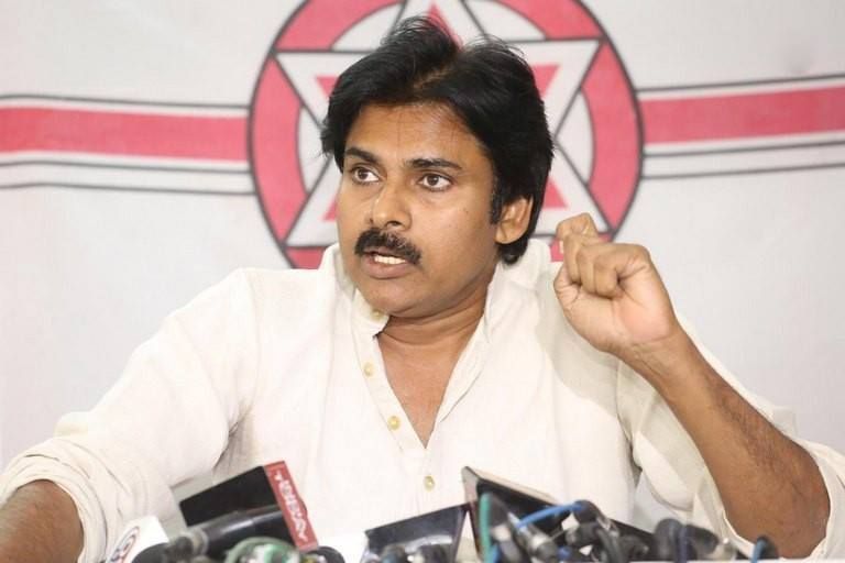 Pawan Kalyan Press Meet Photos On Tuni Kapu Garjana Incident