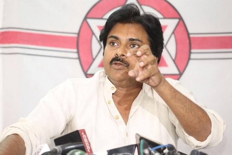 Pawan Kalyan Press Meet Photos On Tuni Kapu Garjana Incident