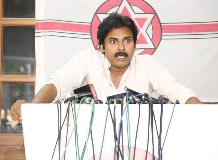 Pawan Kalyan Press Meet Photos On Tuni Kapu Garjana Incident