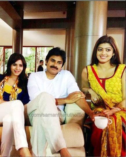 Pawan Kalyan Rare Stills With Heroines