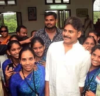 Pawan Kalyan Visit Sankuranthri Foundation Photos