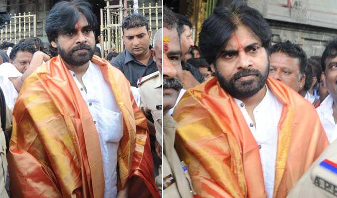 Pawan Kalyan visits Tirumala Tirupati by Walk Photos