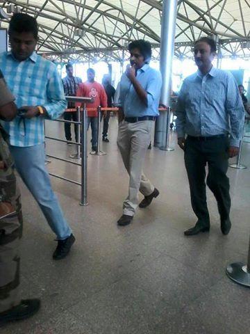PawanKalyan Pics At Airport