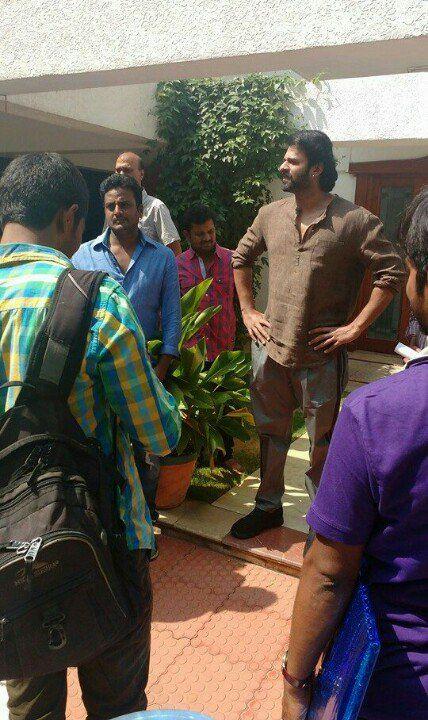 Darling Prabhas with Fans at FansMeet held today Photos