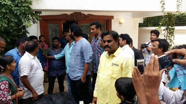 Darling Prabhas with Fans at FansMeet held today Photos