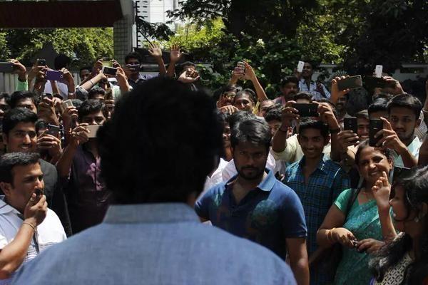 Darling Prabhas with Fans at FansMeet held today Photos