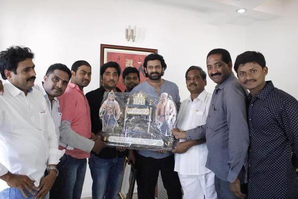 Darling Prabhas with Fans at FansMeet held today Photos