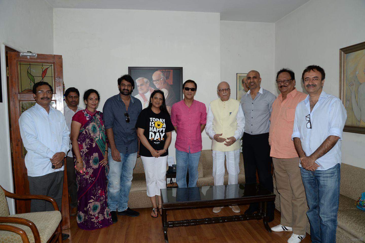 Prabhas Photos With Top Politicians