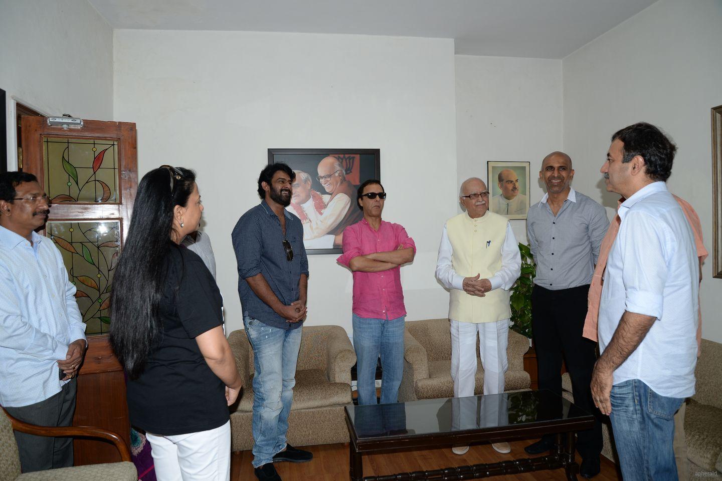 Prabhas Photos With Top Politicians