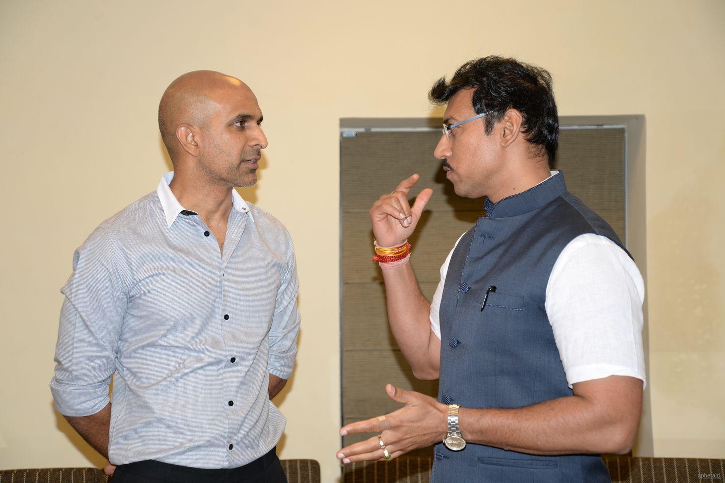 Prabhas Photos With Top Politicians