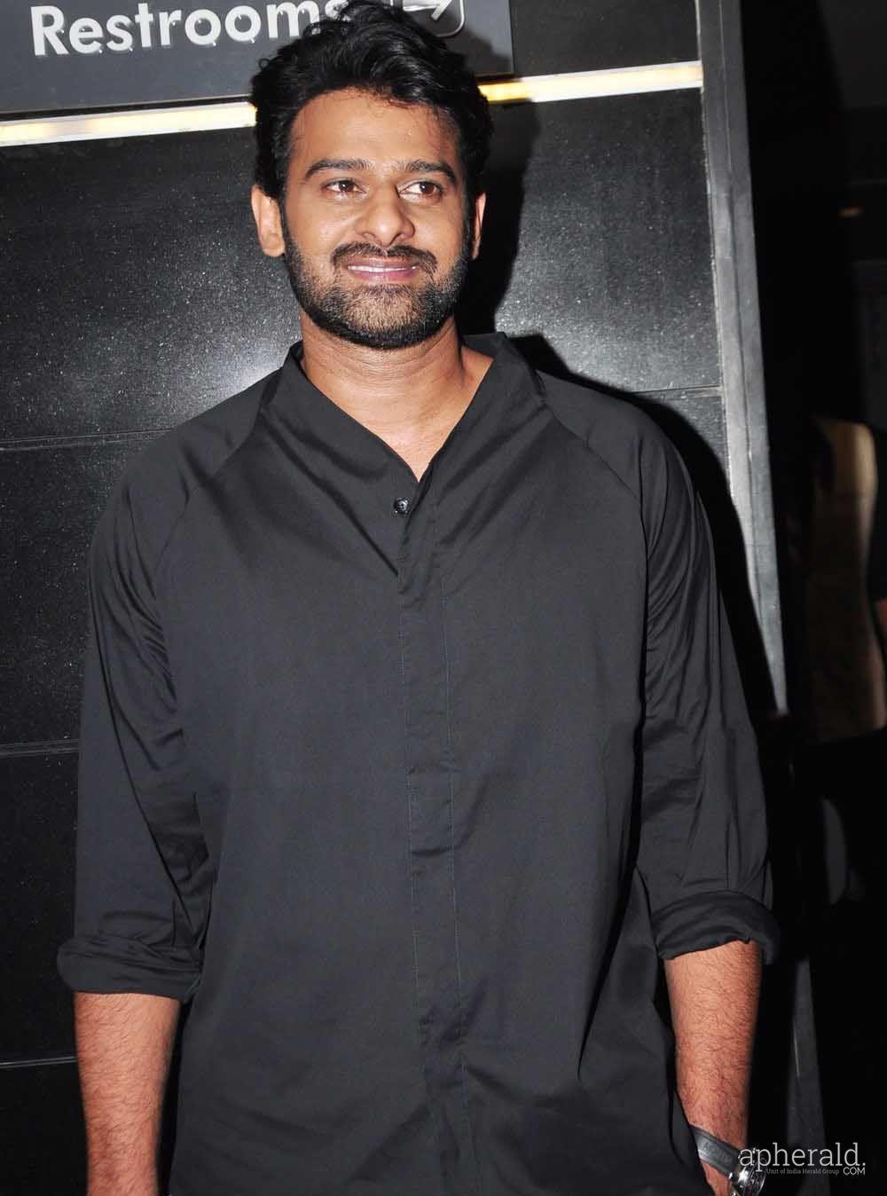 Prabhas Stills At Baahubali Trailer