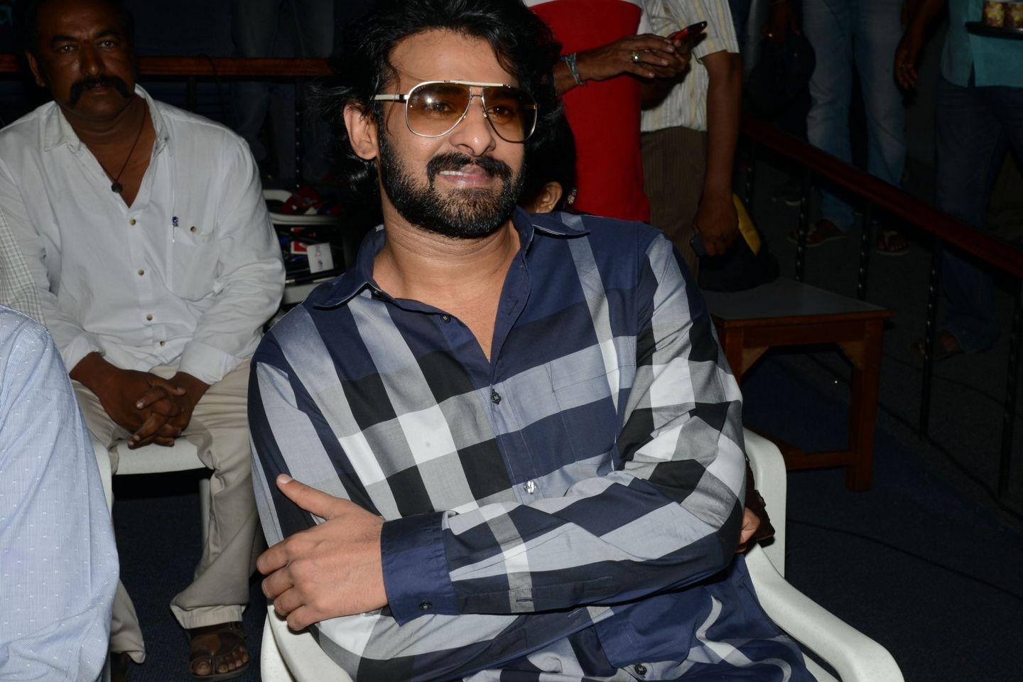 Prabhas Stills At Bahubali Press Meet