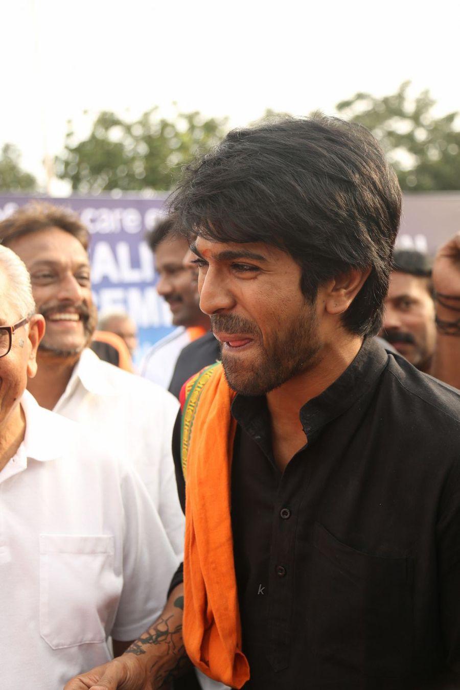 Ram Charan Latest Stills at World Sight Day Walk