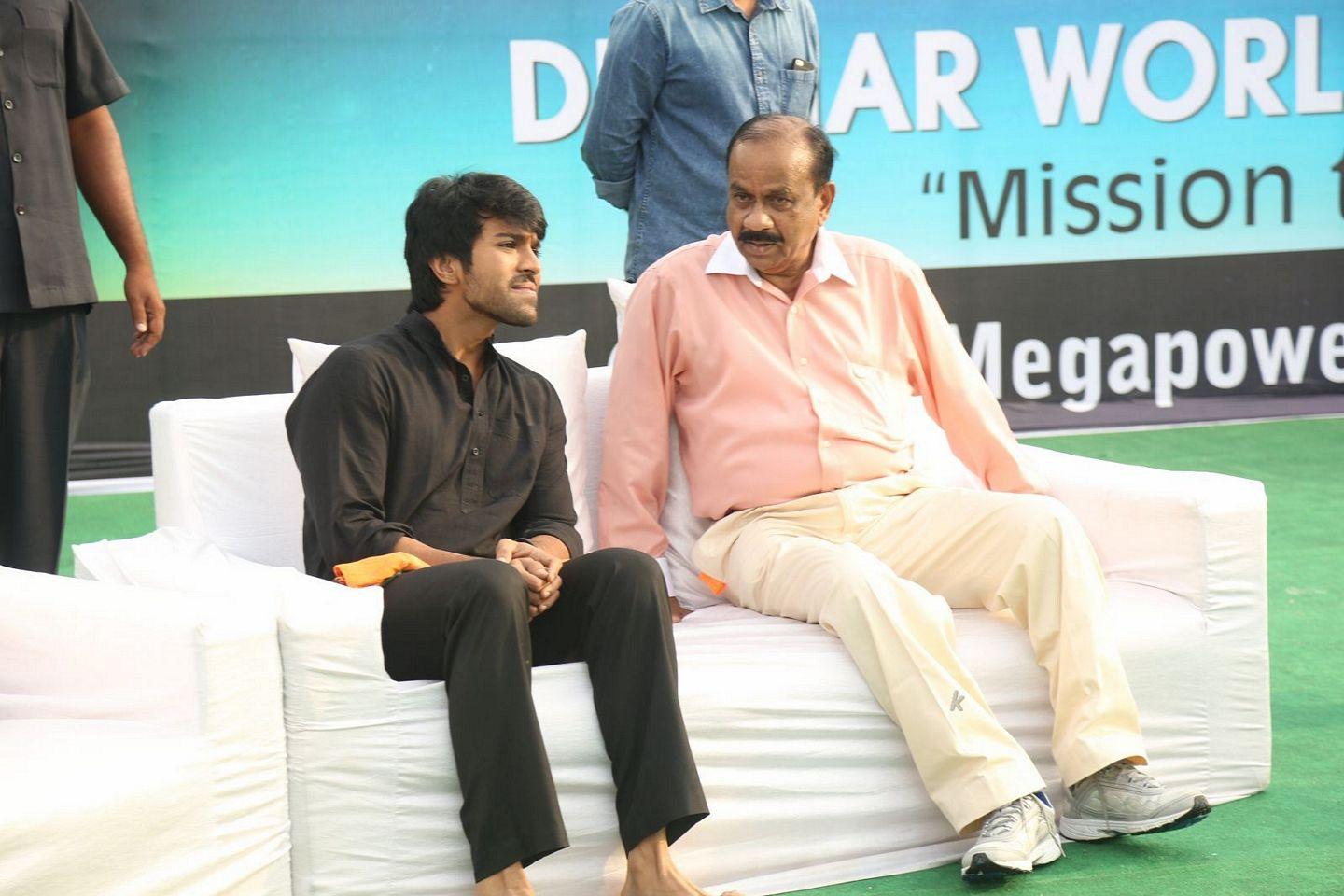 Ram Charan Latest Stills at World Sight Day Walk