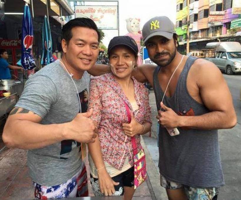 Ram Charan Training Photos