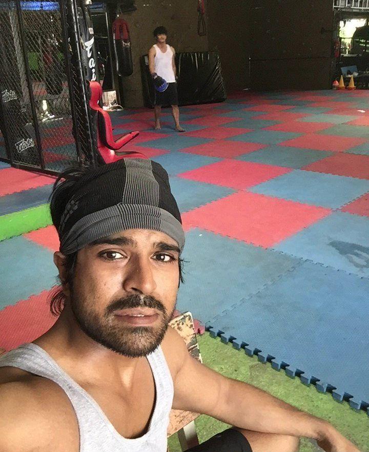 Ram Charan Training Photos