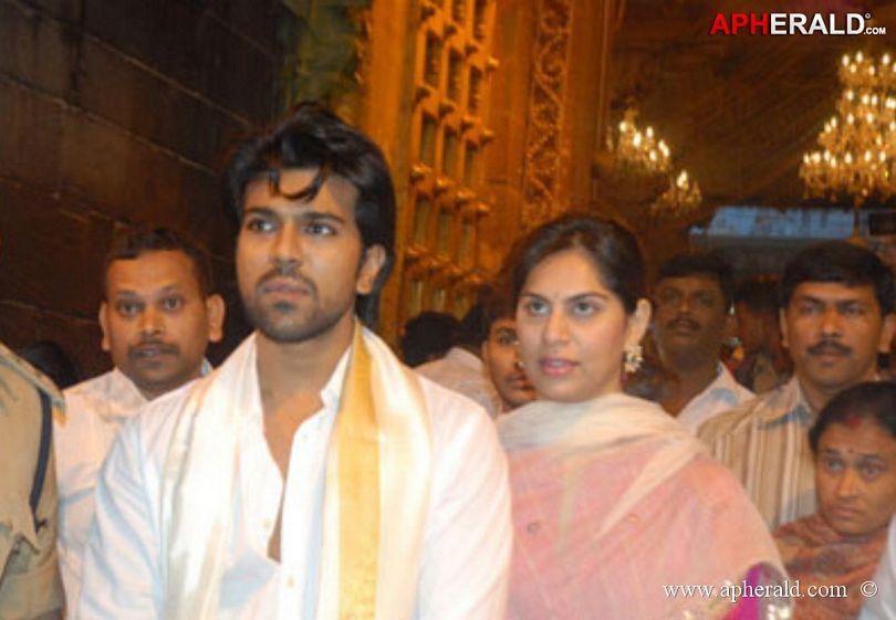 Ramcharan And Upasana Rare Images