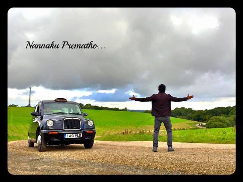 Rare photos of Jr NTR nannaku prematho shooting spot