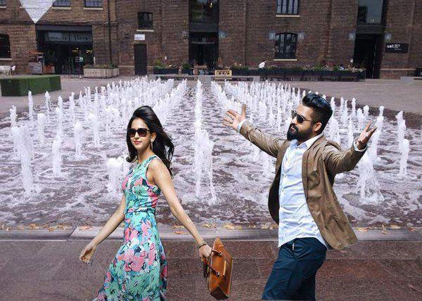 Rare photos of Jr NTR nannaku prematho shooting spot